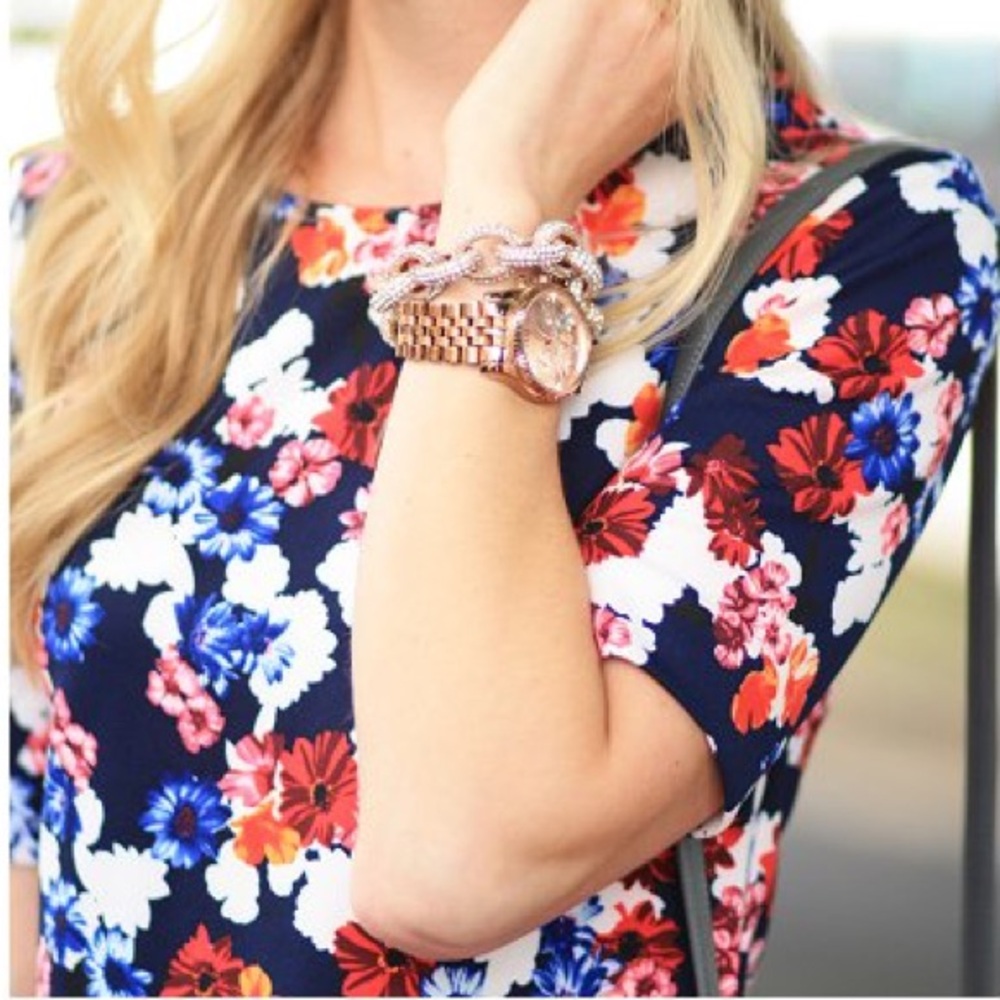 Floral crop top